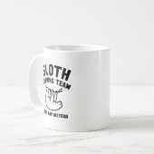 Sloth Running Koffiemok (Voorkant links)