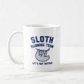 Sloth Running Koffiemok (Links)