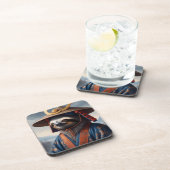 Sloth Samurai Bier Onderzetter (Rechterzijde)