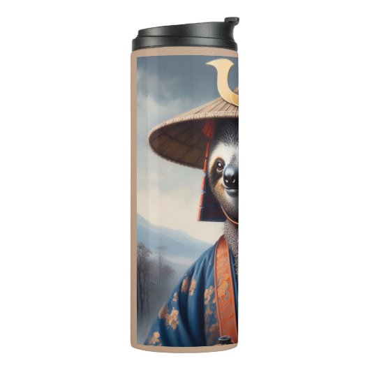 Sloth Samurai Thermosbeker (Gedraaid links)