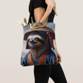 Sloth Samurai Tote Bag (Dichtbij)