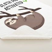 Sloth Says | Sleufmodus geactiveerd Sherpa Deken (3/4)