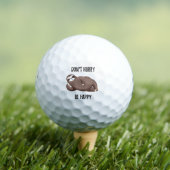 Sloth Says | Wees niet snel gelukkig Golfballen (Insitu Shirt)