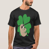 Sloth Shamrock Cute C Lazy St Patricks Day Animal T-shirt (Voorkant)
