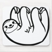 sloth - Sloth grappig Muismat (Voorkant)