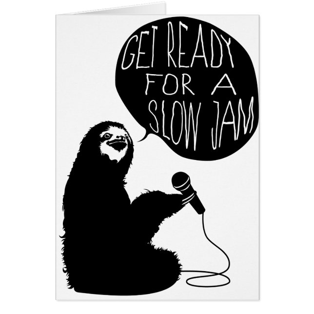 Sloth Slow Jam (Voorkant)