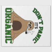 Sloth Smoking Weed Sloth Cadeaupapier (Vlak)