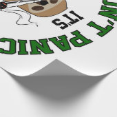 Sloth Smoking Weed Sloth Cadeaupapier (Hoek)