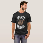 Sloth Spirit Animal T-shirt (Voorkant volledig)