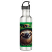 Sloth St Paddys Dag Waterfles (Voorkant)