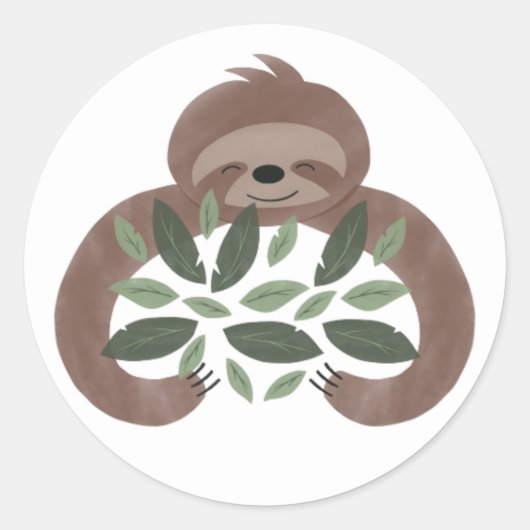 Sloth Sticker (Voorkant)
