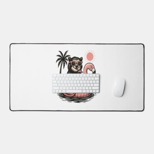Sloth Summer Vibes Bureaumat (Keyboard & Muis)