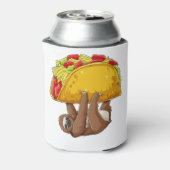 Sloth Taco Grappige Tacos Lover fitness Gym Novelt Blikjeskoeler (Blikje Achterkant)
