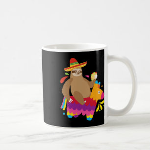 Sloth Taco Pinata Cute Mexican Fiesta Party Animal Koffiemok