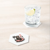 Sloth Team Sloth Wandelcamping Kartonnen Onderzetters (Insitu)