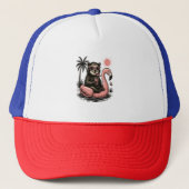 Sloth Team Sloth Wandelcamping Trucker Pet (Voorkant)
