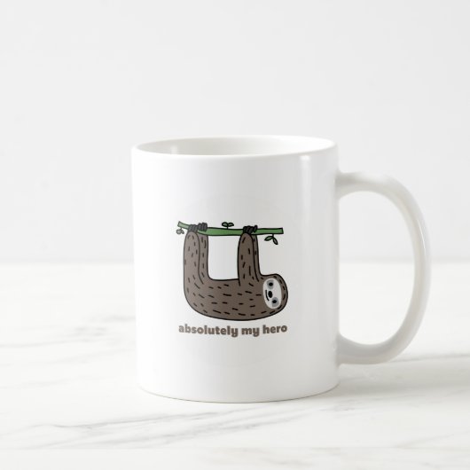 Sloth the Hero Koffiemok (Rechts)