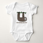 Sloth the Hero Romper (Voorkant)