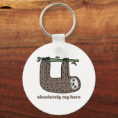 Sloth the Hero Sleutelhanger (Voorkant)