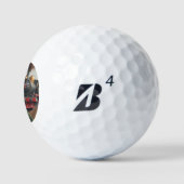 Sloth Train Engineer Golfballen (Logo)