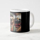 Sloth Train Engineer Grote Koffiekop (Voorkant rechts)