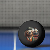 Sloth Train Engineer Pingpongbal (Net)
