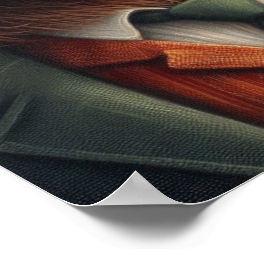 Sloth Train Engineer Poster (Hoek)