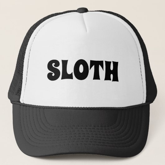 SLOTH TRUCKER HAT TRUCKER PET (Voorkant)