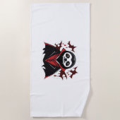Sloth vampire Classic T-Shirt_1 Strandlaken (Voorkant)
