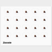 Sloth Vampire Classic T-shirt Hart Sticker (Vel)