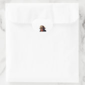 Sloth Vampire Classic T-shirt Hart Sticker (Tas)