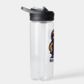 SLOTH voeg uw eigen tekst toe - Pickleball Mascot  Waterfles (Rechts)