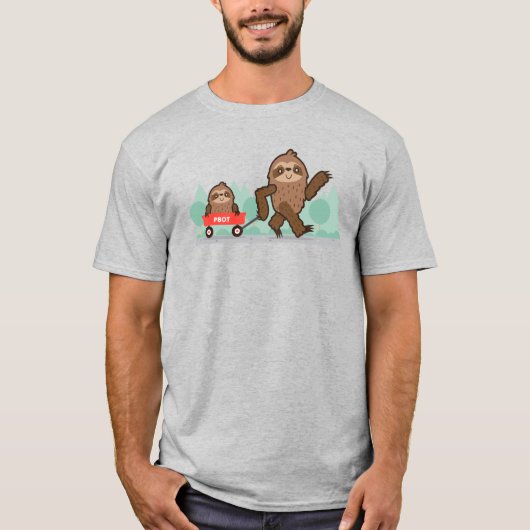 Sloth Walk T-shirt (Voorkant)