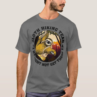 Sloth-wandelteam dat we misschien niet krijgen 2 t-shirt