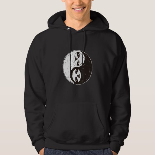 Sloth Yin Yang Hoodie (Voorkant)
