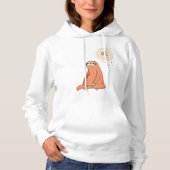 Sloth Yoga Funny Sloth Lover Hoodie (Voorkant)
