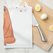 Sloth Yoga Funny Sloth Lover Theedoek (Quarter Fold)