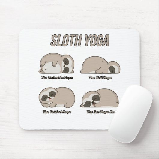 Sloth Yoga Muismat (Met muis)