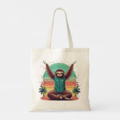 Sloth Yoga Tote Bag (Achterkant)