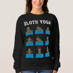 Sloth Yoga Workout Meditatie Stretch Pilates Yoga Trui