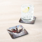 Sloth Ziplining Bier Onderzetter (Rechterzijde)