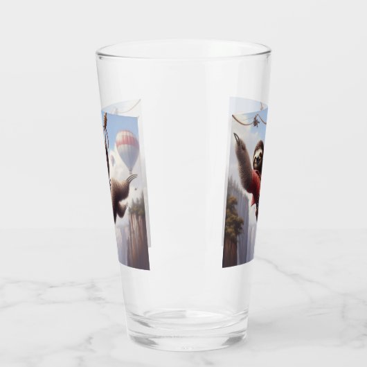 Sloth Ziplining Glas (Links)