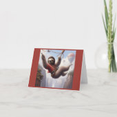 Sloth Ziplining Kaart (Voorkant)