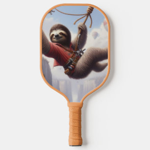 Sloth Ziplining Pickleball Paddle