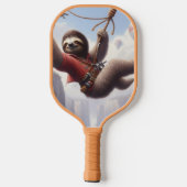 Sloth Ziplining Pickleball Paddle (Achterkant)