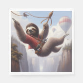 Sloth Ziplining Servet (Voorkant)