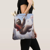 Sloth Ziplining Tote Bag (Dichtbij)