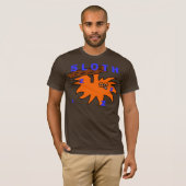 Sloth ZZZZ T-shirt (Voorkant volledig)