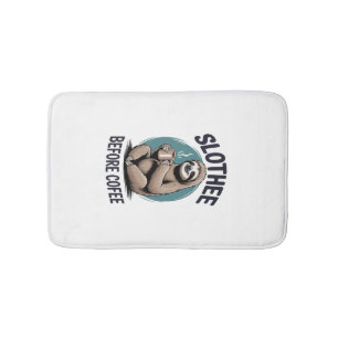 Slothee voor koffie Sublimatie Badmat
