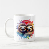Slothful Affection Ik hou van je Koffiemok (Links)